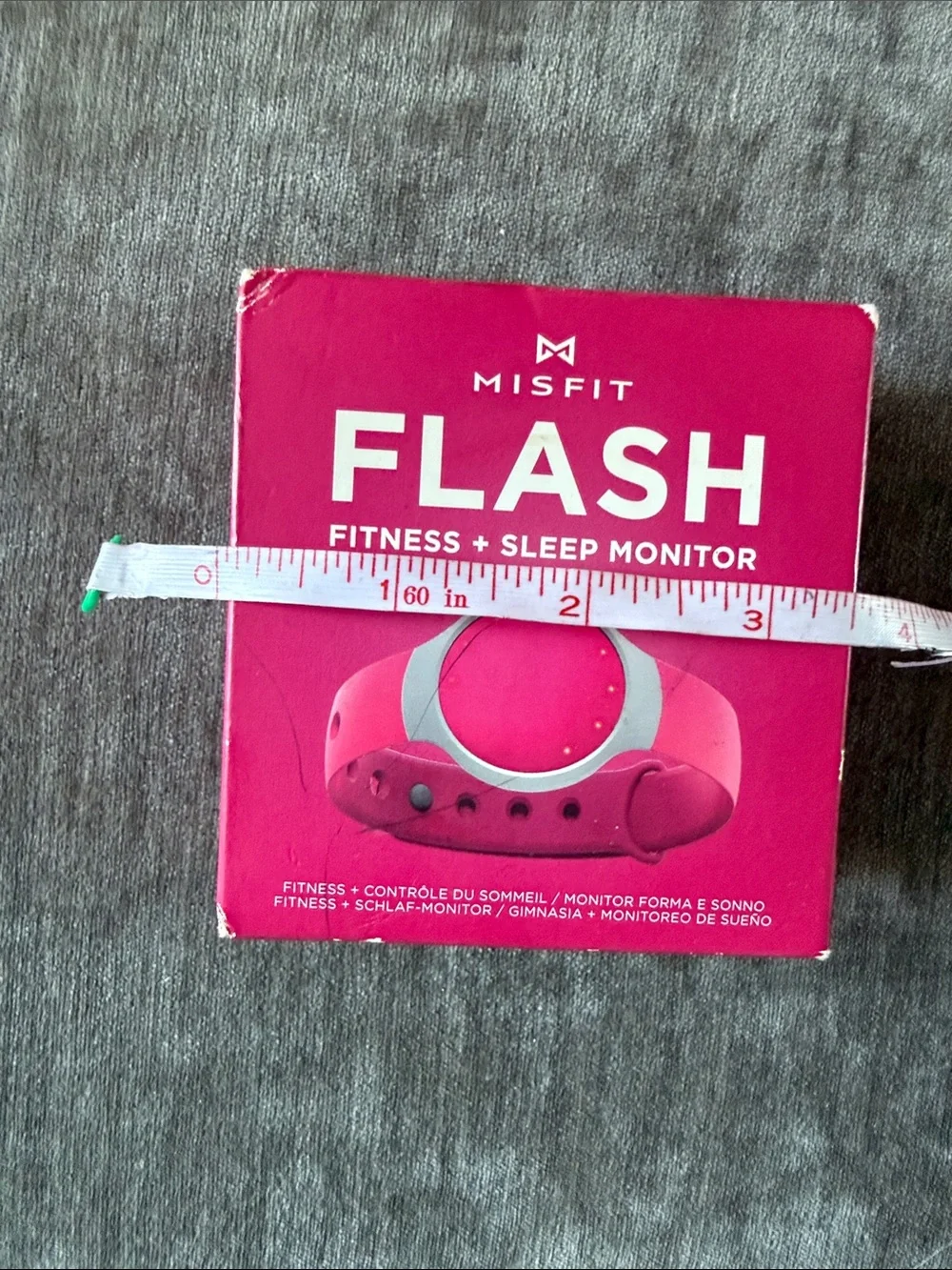 Misfit Flash Fitness & Sleep Monitor Wristband - Pink